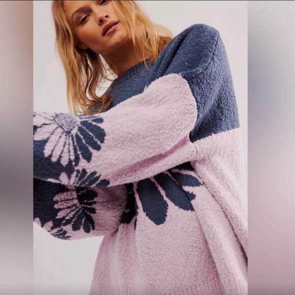 NWT Free People In Bloom Sweater Size Large - Picture 2 of 8